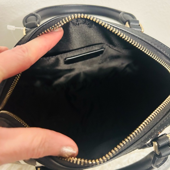 Kate Spade Madison Suede Mixed Material Hot Fudge Brown Satchel Crossbody NWT - Picture 8 of 8